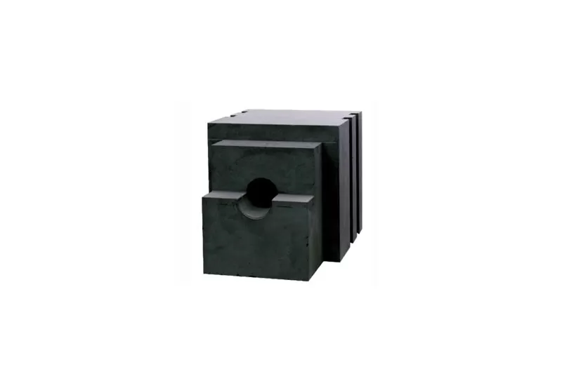 High graphite furnace mouth brick